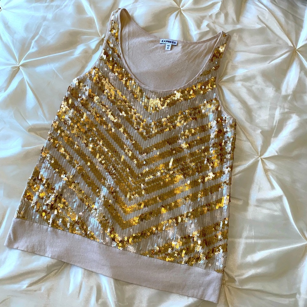 💫 Gorgeous Express Sequin Tank Top! ✨